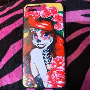iPhone 7/8 Plus sugar skull Ariel case